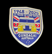77yrs of Land Rover Gundagai Grille Badge