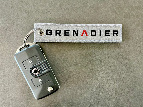 Grenadier Keyring Silver