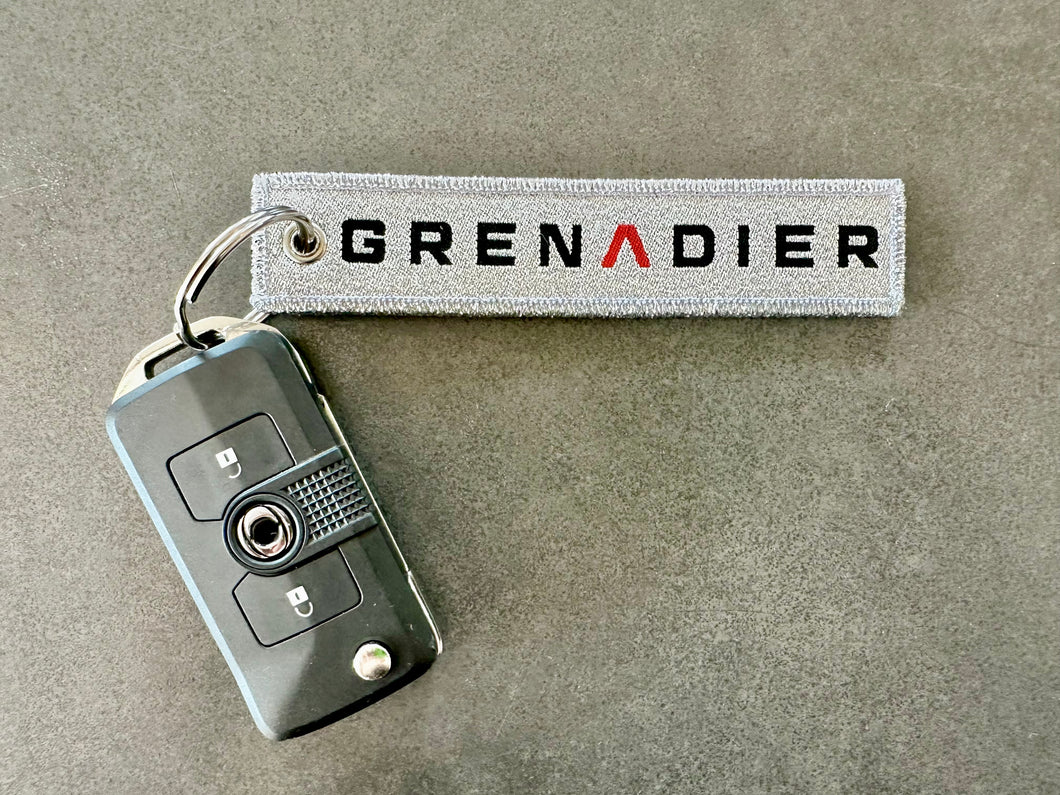 Grenadier Keyring Silver