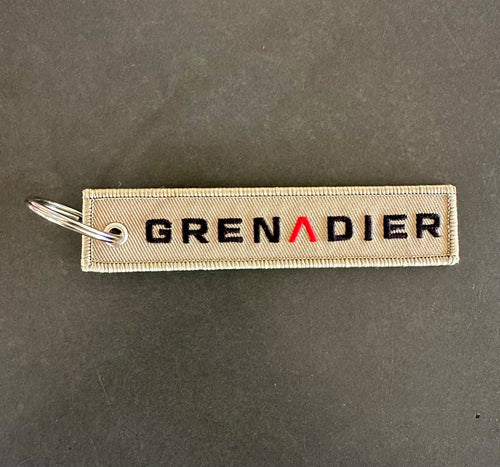 Ineos Grenadier Khaki Keyring