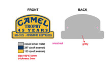 45yrs of Camel Trophy Grille Badge