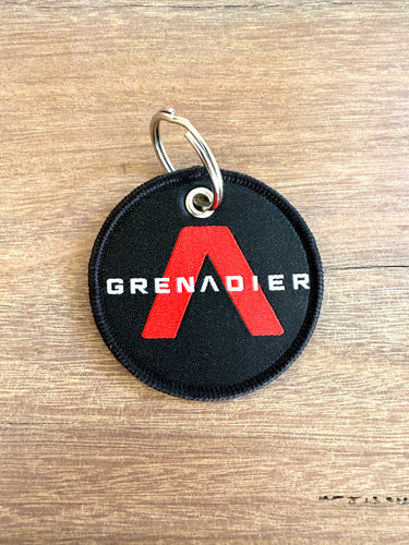 Grenadier Embroidered Keyring