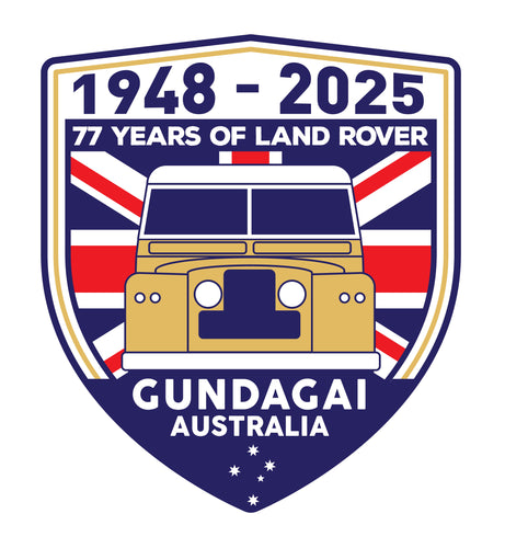 Land Rover 77th Gundagai Sticker
