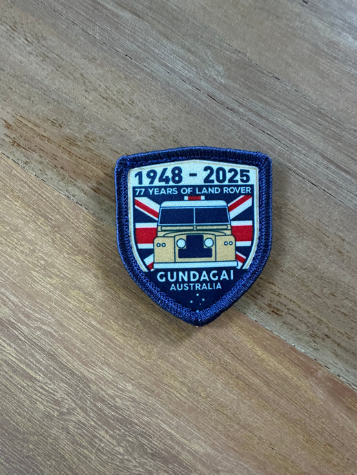 Land Rover 77th Gundagai Embroidered Velcro Patch
