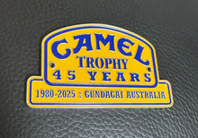 45yrs of Camel Trophy Grille Badge
