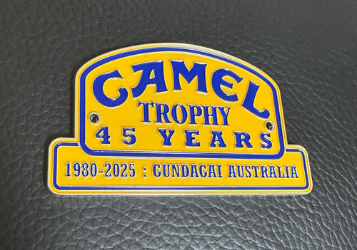 45yrs of Camel Trophy Grille Badge
