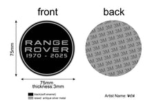 Range Rover 55yrs Grille Badge