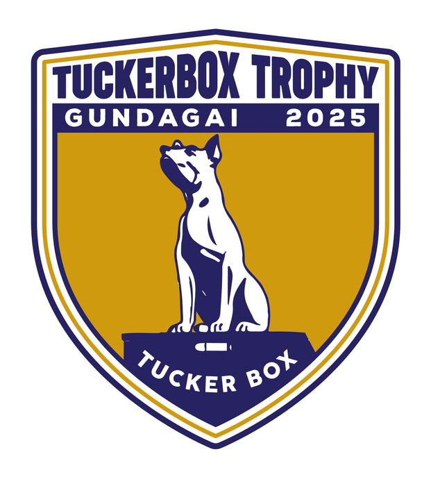 Tucker Box Trophy Sticker