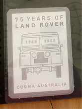 Land Rover 75th Anniversary Square Sticker