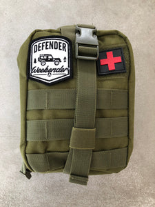 Defender Weekender Embroidered Velcro or Iron on Patch