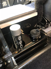 Defender rear mount cubby cup holder