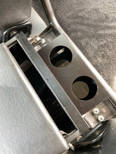 Defender rear mount cubby cup holder