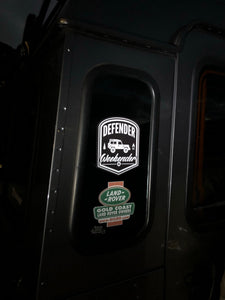 Defender Weekender sticker