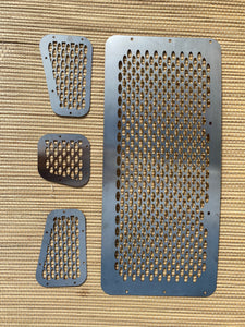 Stainless Steel side vent cover Defender