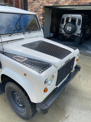 Stainless Steel vent covers Defender